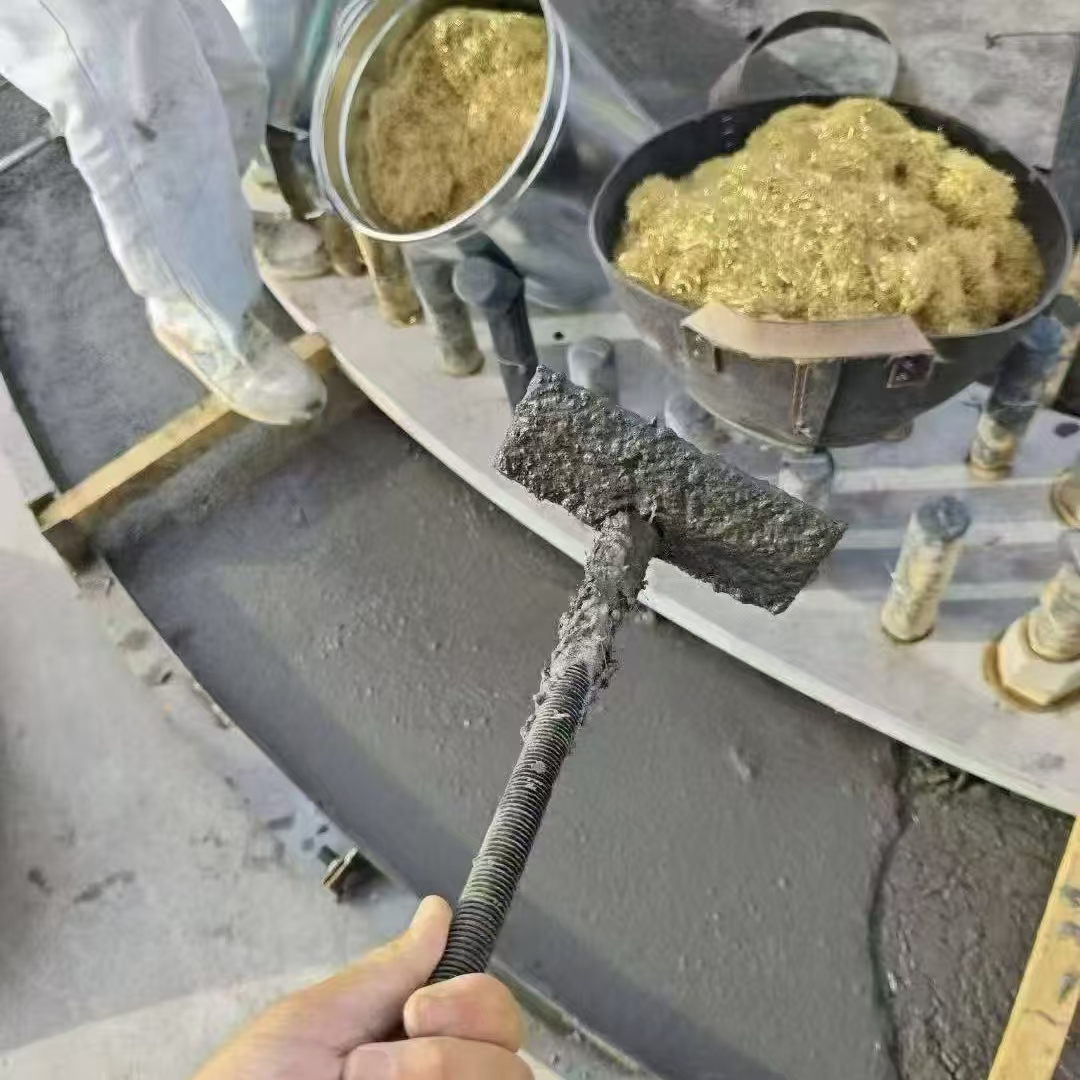 河间C120钢纤维高强无收灌浆料 轧机压缩机汽轮机发电机锻压设备底座灌浆材料